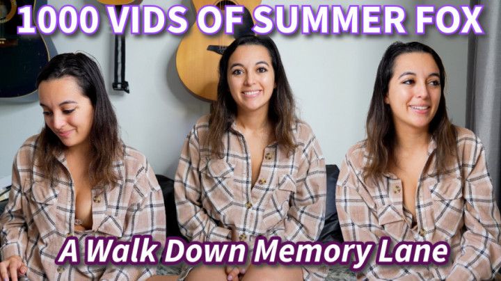 1000 Vids Of Summer Fox - A Walk Down Memory Lane