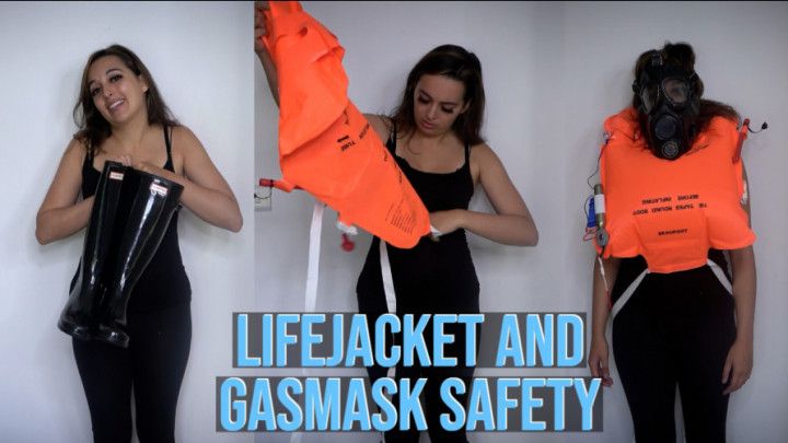 Lifejacket And Gas Mask Safety