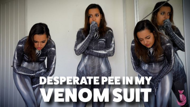 Desperate Pee In My Venom Suit