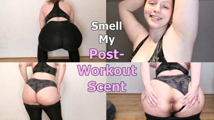 CUSTOM Cum To My Post-Workout Scent