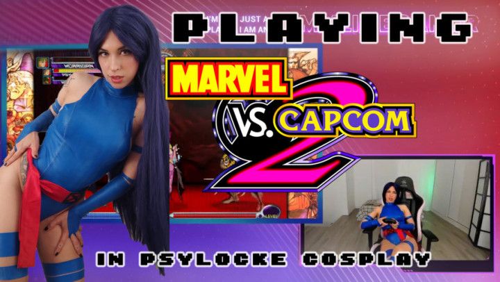 Playing Marvel Vs Capcom 2