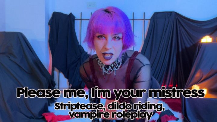 Vampire mistress dominates you