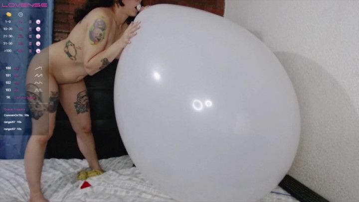 BLOW TO POP A 36 INCH BALLOON