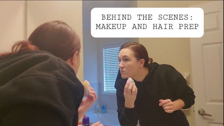 Behind the scenes: makeup and hair