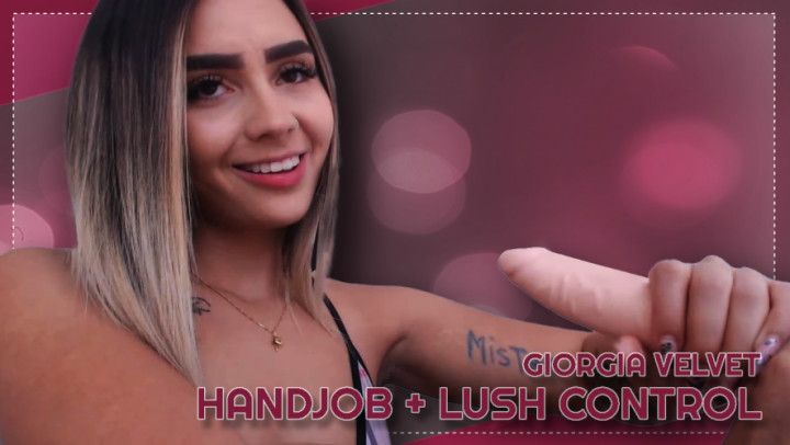 Handjob + Lush control