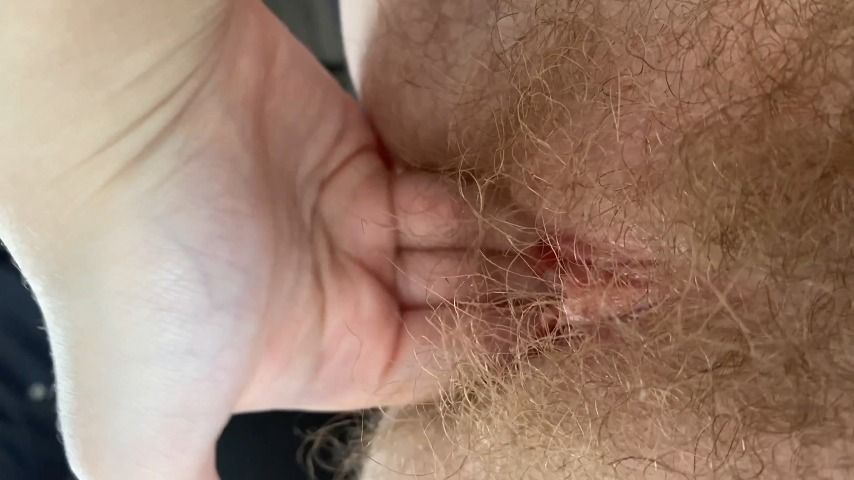 Hairy Pussy Fingering POV