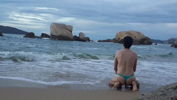 Thonging at Acapulco's Beach