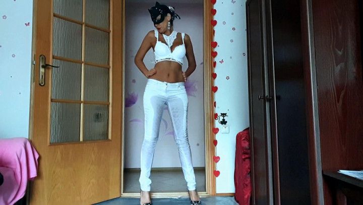 Lady - Boss Pissed White Pants