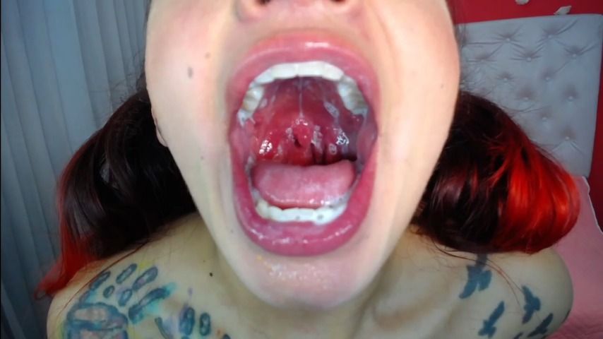 Burping and uvula fetish