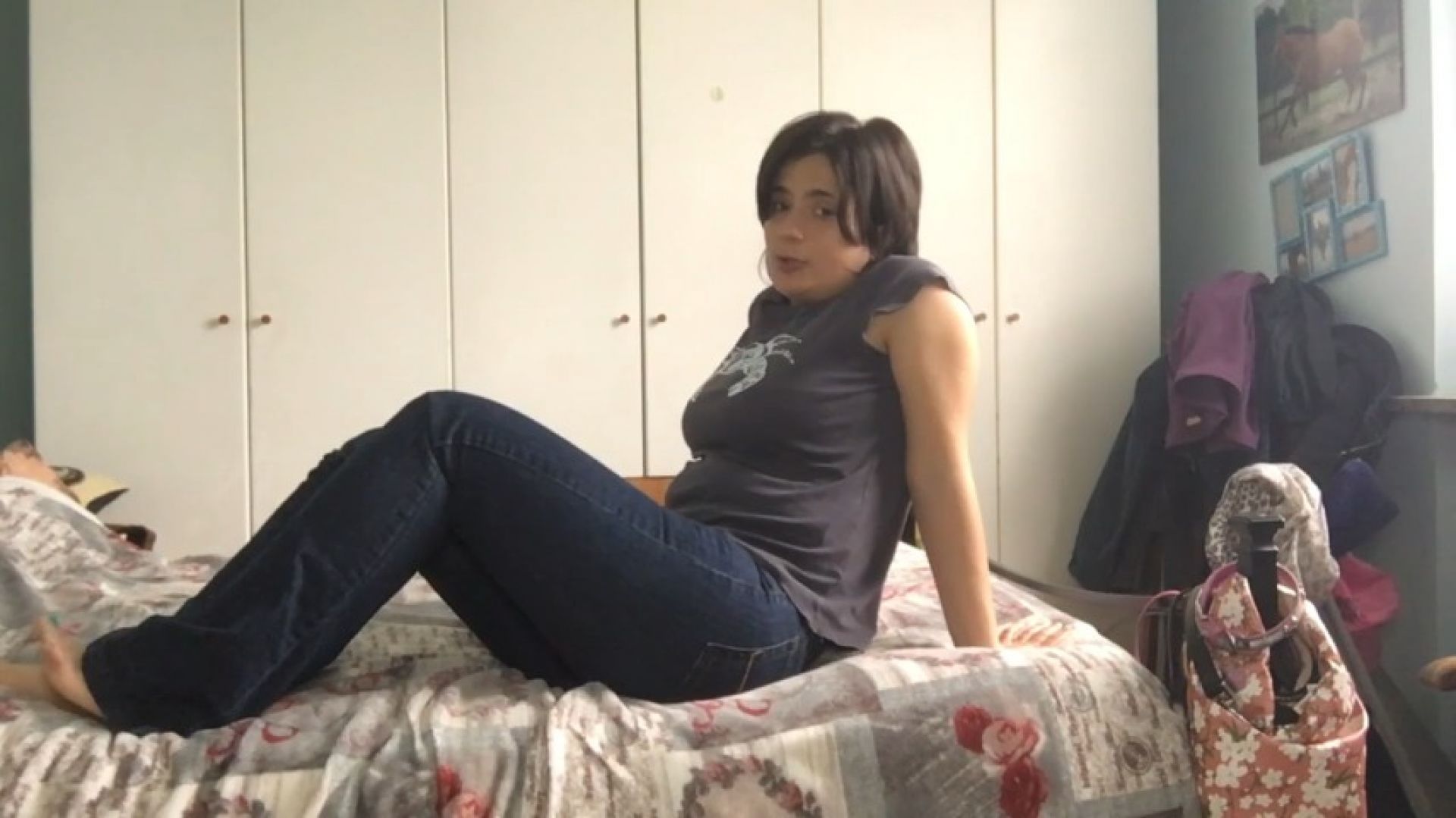 a mix of old jeans fetish and ass fetish videos and findom a