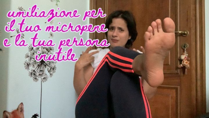 Prendo in giro il tuo micropene e la tua