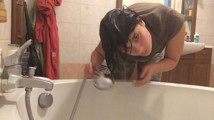 Hair washing compilation