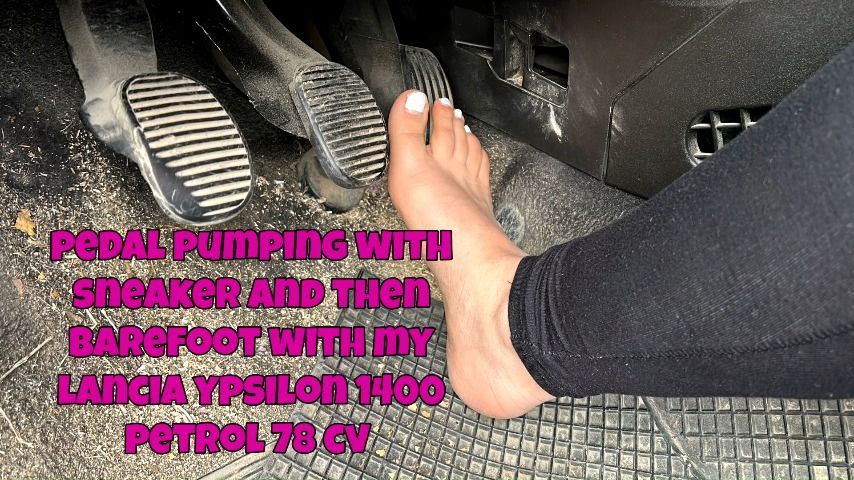 pedal pumping with my Lancia Ypsilon