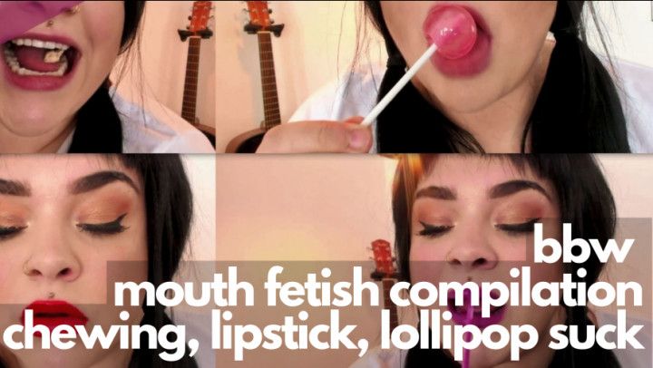 BBW Mouth Fetish Compilation MP4