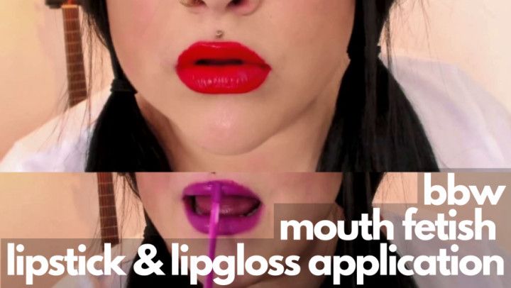 BBW Lipstick Lipgloss Application MOV