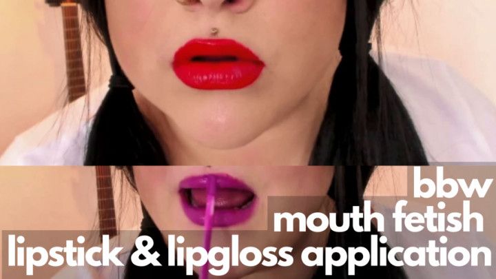 BBW Lipstick Lipgloss Application MP4