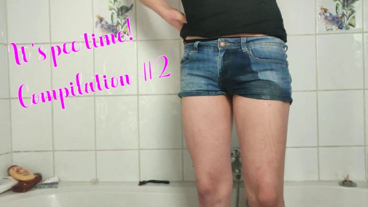 It's pee time 2! piss compilation
