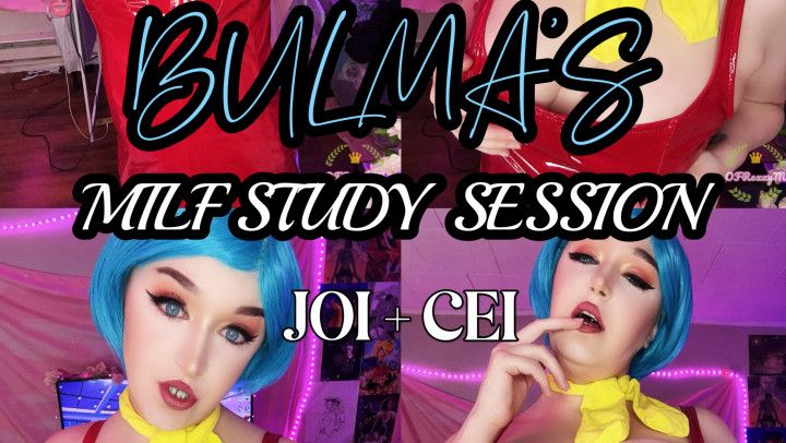 BULMA'S MILF STUDY SESSION: TITS JOI CEI COSPLAY ROLEPLAY