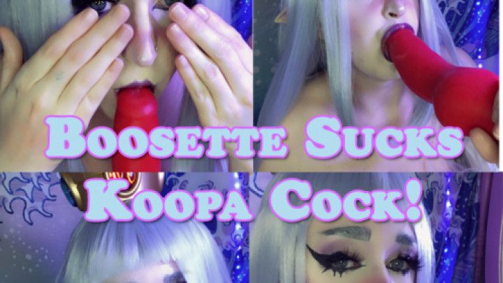 Boosette Sucks Koopa Cock