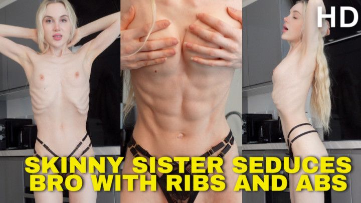 Skinny Muscular Sister ABS HD