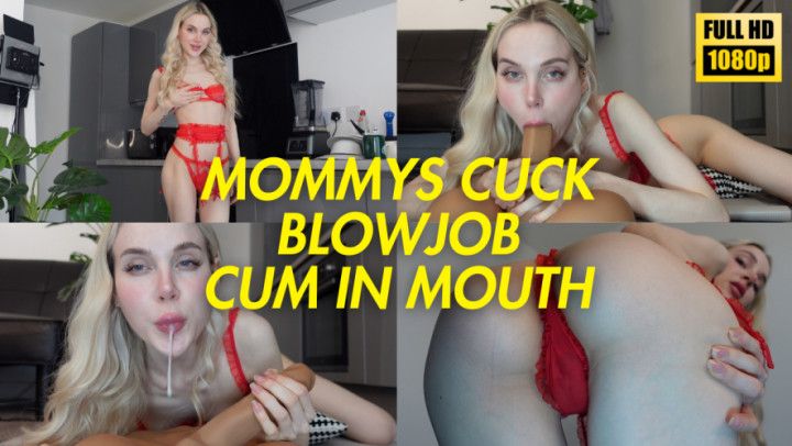 Mommys Cuck BBC BLOWJOB HD