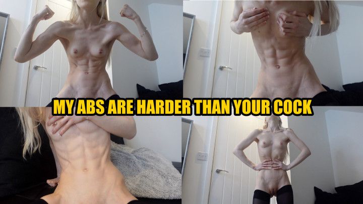 My ABS are harder than your Cock JOI
