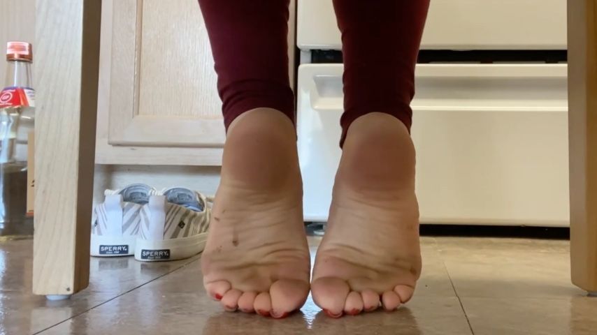 sweaty shoe removal dirty soles