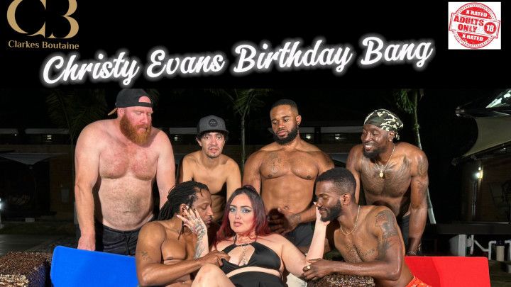 Colombiana Christy Evans Ordered Birthday Gang to Finish Her