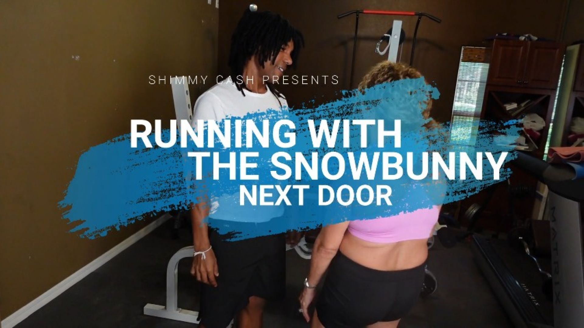 Running with the Snow Bunny next door