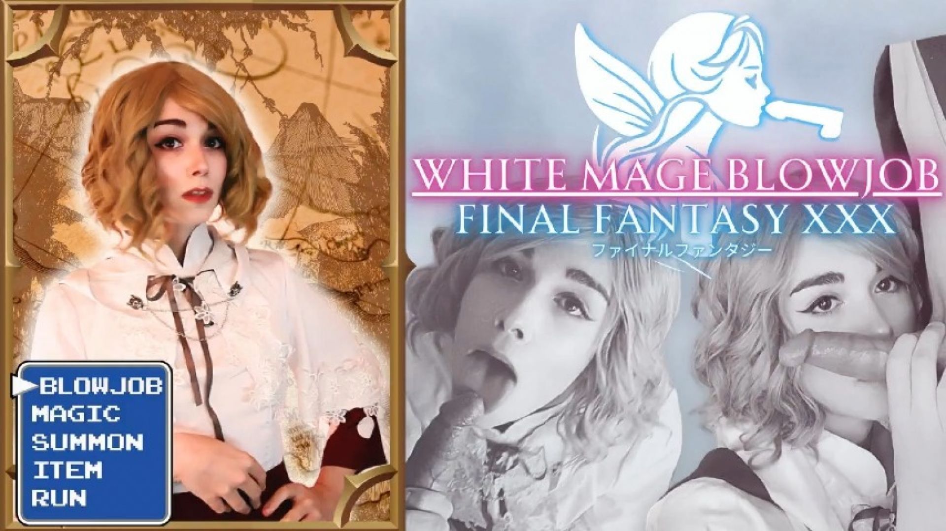 WHITE MAGE FEMBOY - FINAL FANTASY XXX