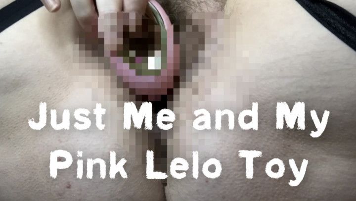 Just Me &amp; My Pink Lelo Toy