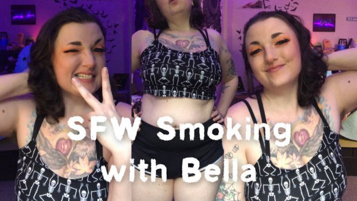 SFW Smoking with Bella