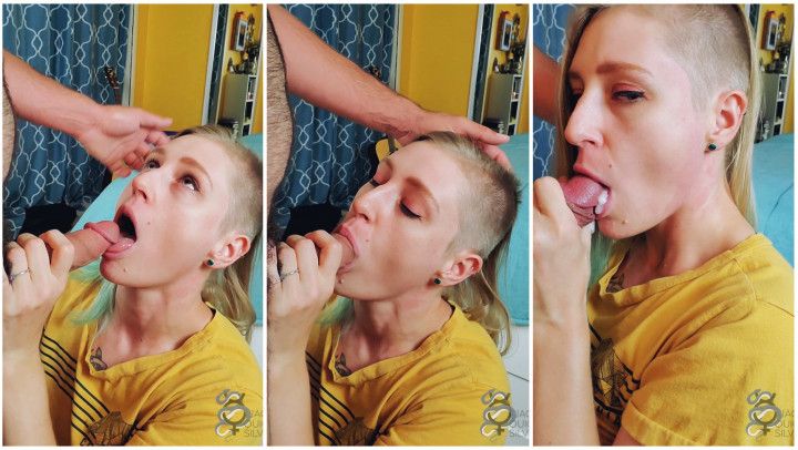 Adoring Blowjob with Oral Creampie