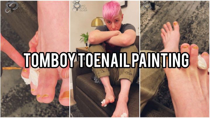 Tomboy Toenail Painting