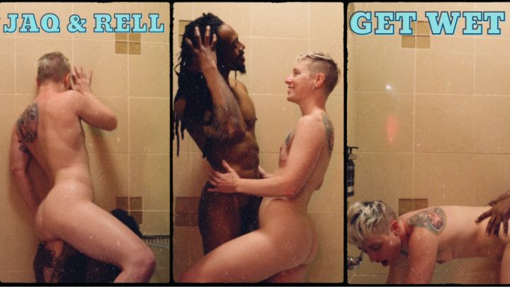 Jaq and Rell Get Wet: Shower Sex