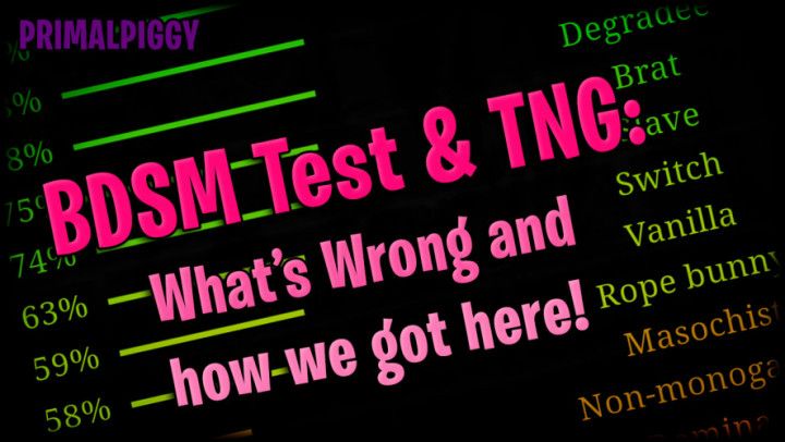 BDSM Test and TNG