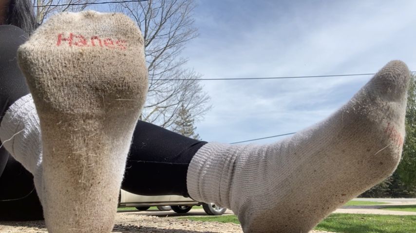 Front Porch DIRTY Sock Removal