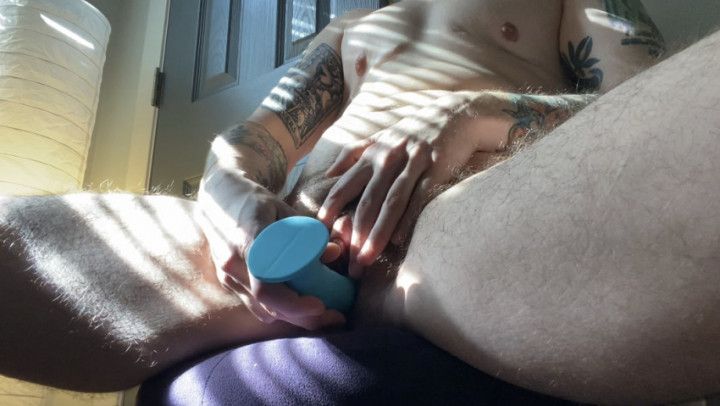 Big Clit &amp; Squirting With Dildo pt2