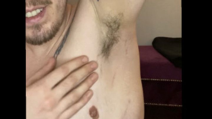 Worship My Hairy FTM Armpits