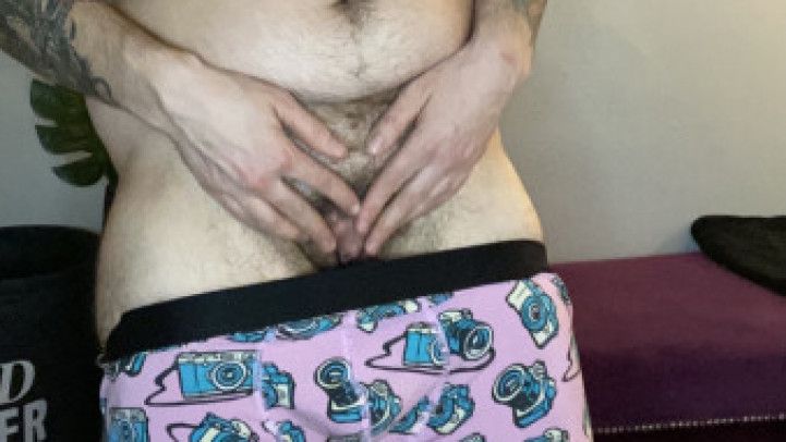 Sweaty FTM Shows Off Pussy Ass &amp; Pits