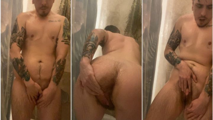 POV Getting Dirty in the Shower with FTM