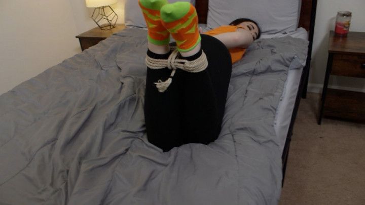 Laney Pumpkin Sock Bondage