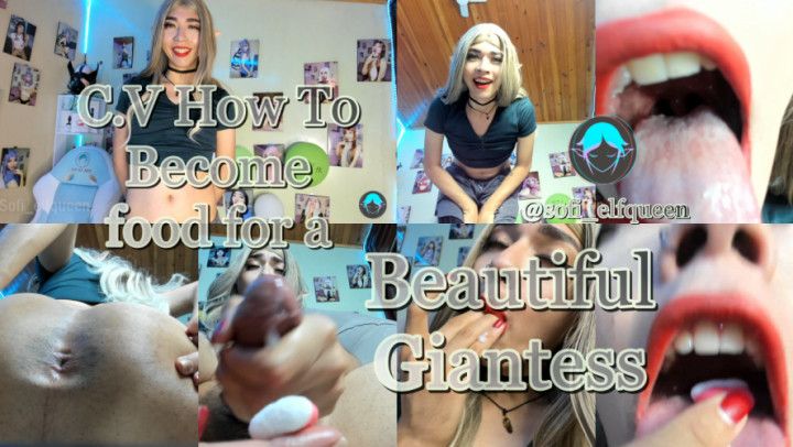 CV How to become food for a giantess