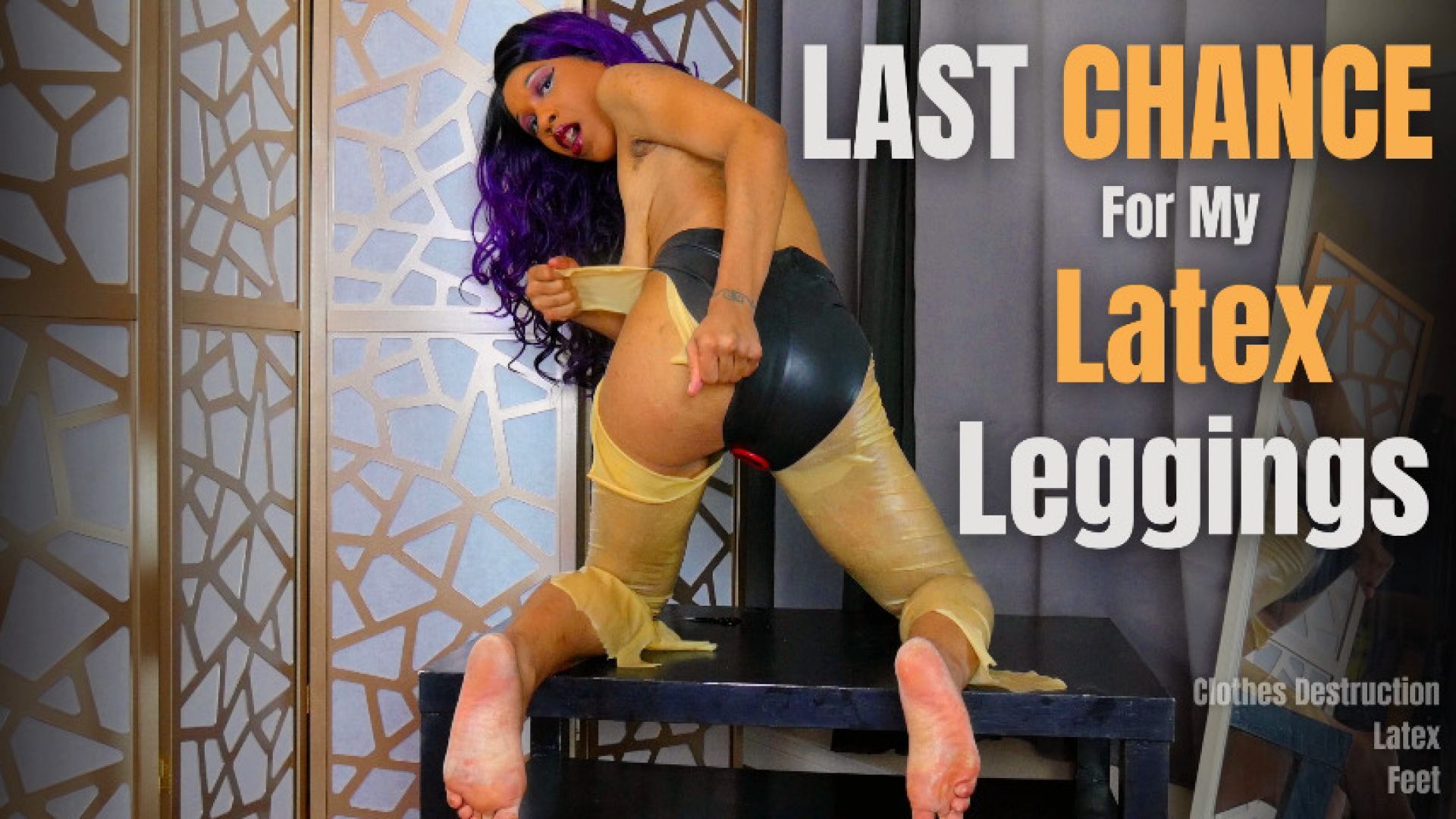 Last Chance For My Latex Leggings