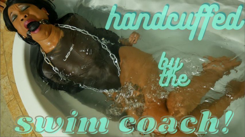 Handcuffed by the Swim Coach