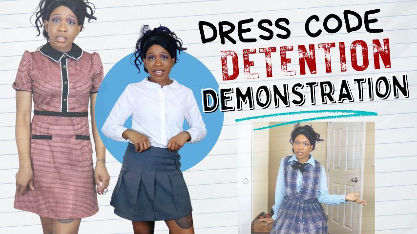 Dress Code Detention Demonstration