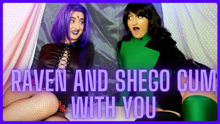 Raven and Shego Play With a Special Friend