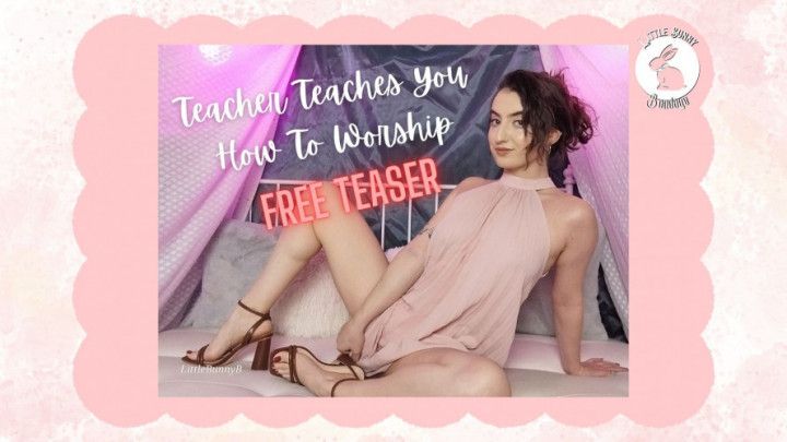 TEASER: Teacher Teaches You How To Worship