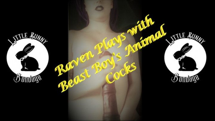 Raven Plays with Beastboy's Many Cocks