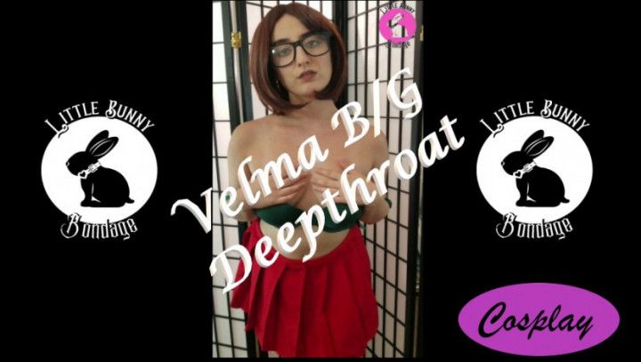 Velma Strips and Sucks Real Cock